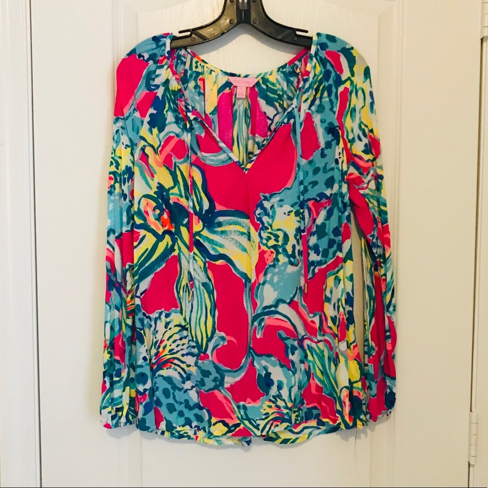 lilly pulitzer blouse
